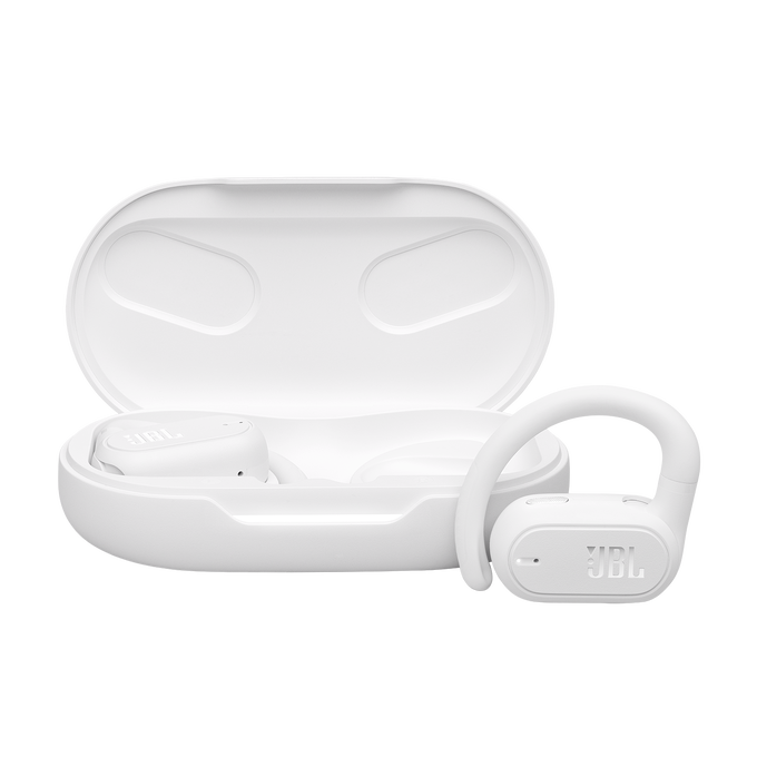 JBL Soundgear Sense - White - True wireless open-ear headphones - Hero image number null